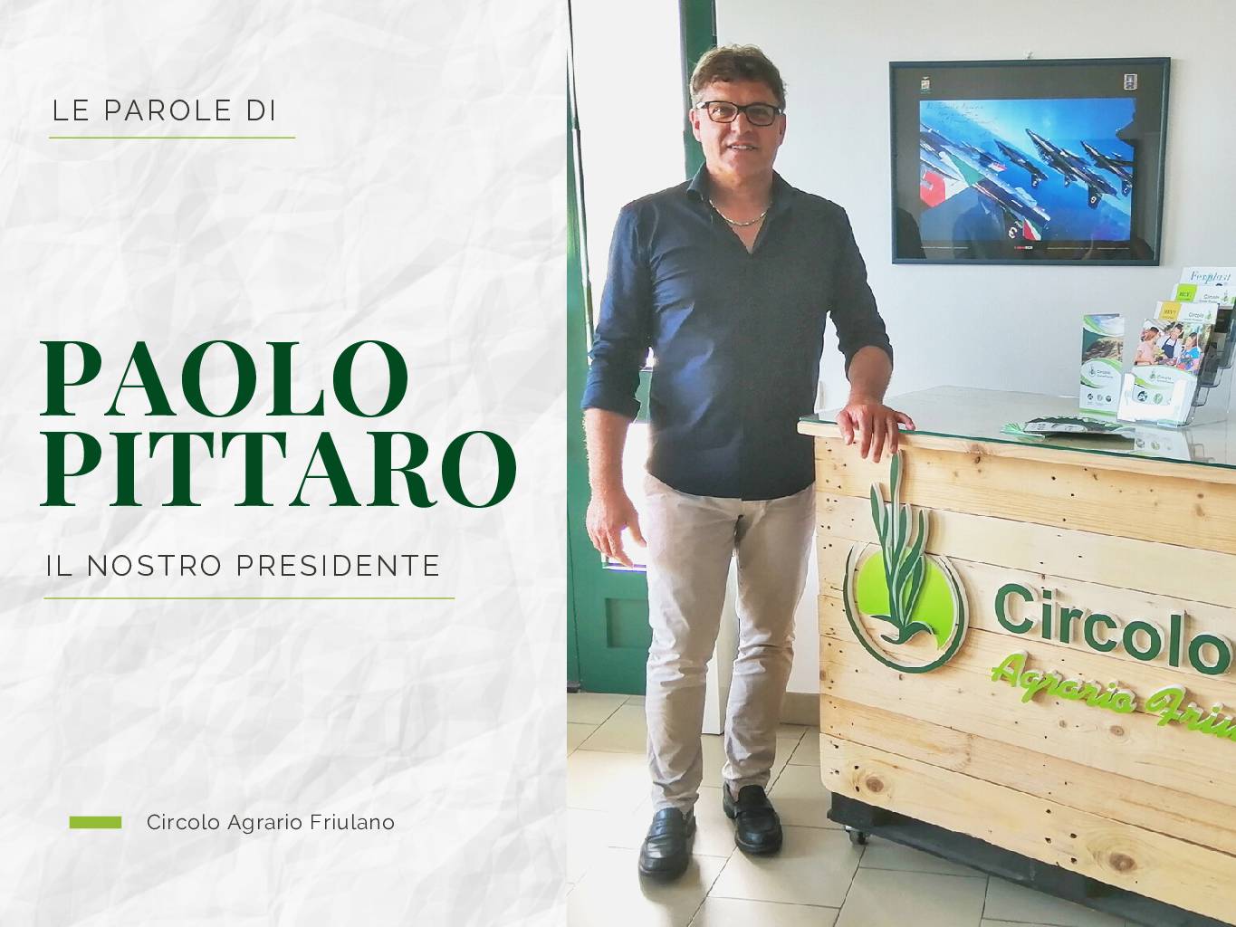 Le parole di Paolo Pittaro