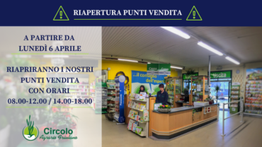 Riapertura Punti Vendita