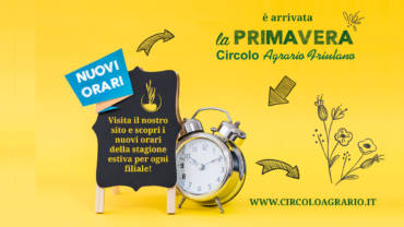 Nuovi orari!